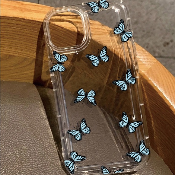 SHEIN Other - Brand new shein clear butterfly iPhone 13 Pro case